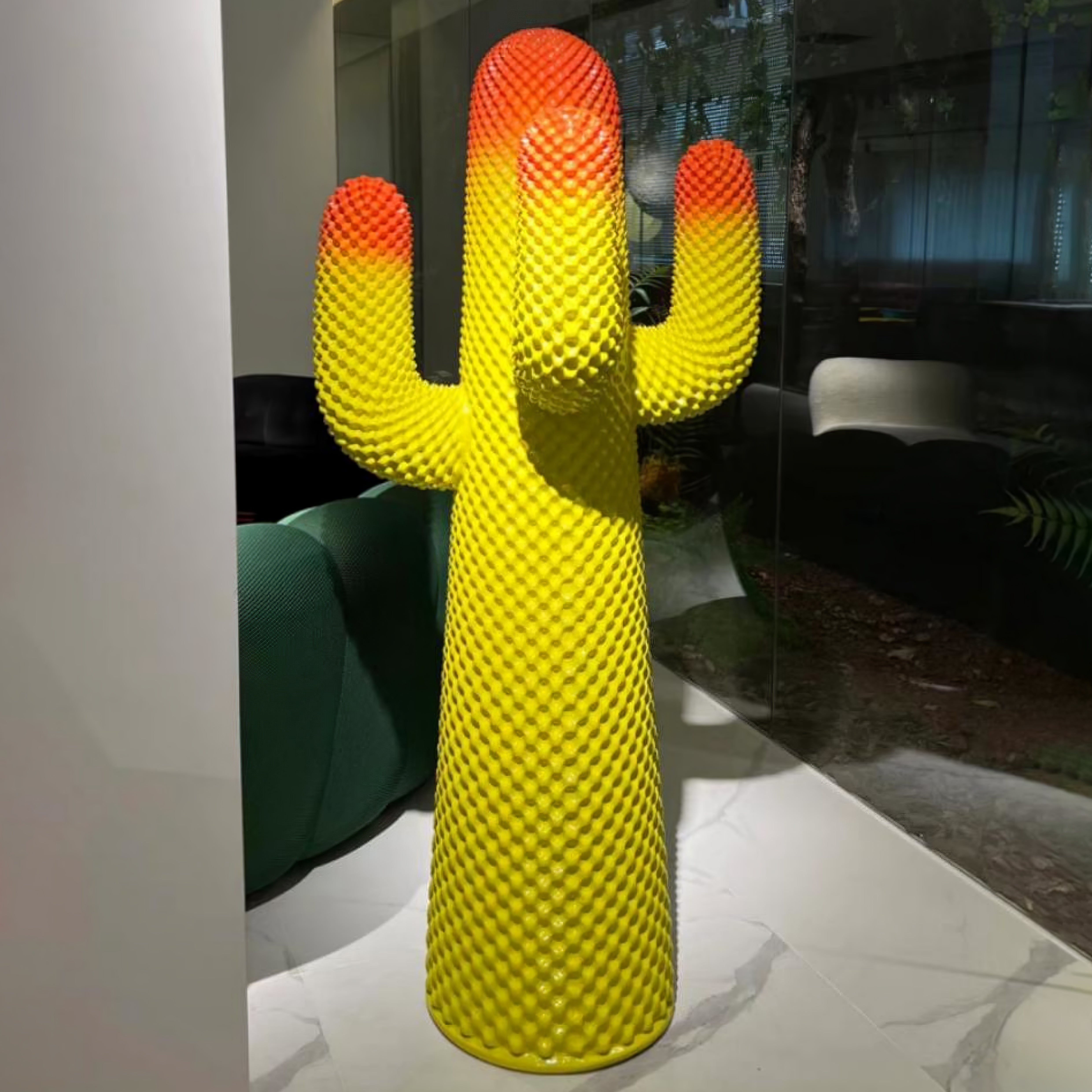 Mello Sculptural Portable Lamp Cactus Coat Rack