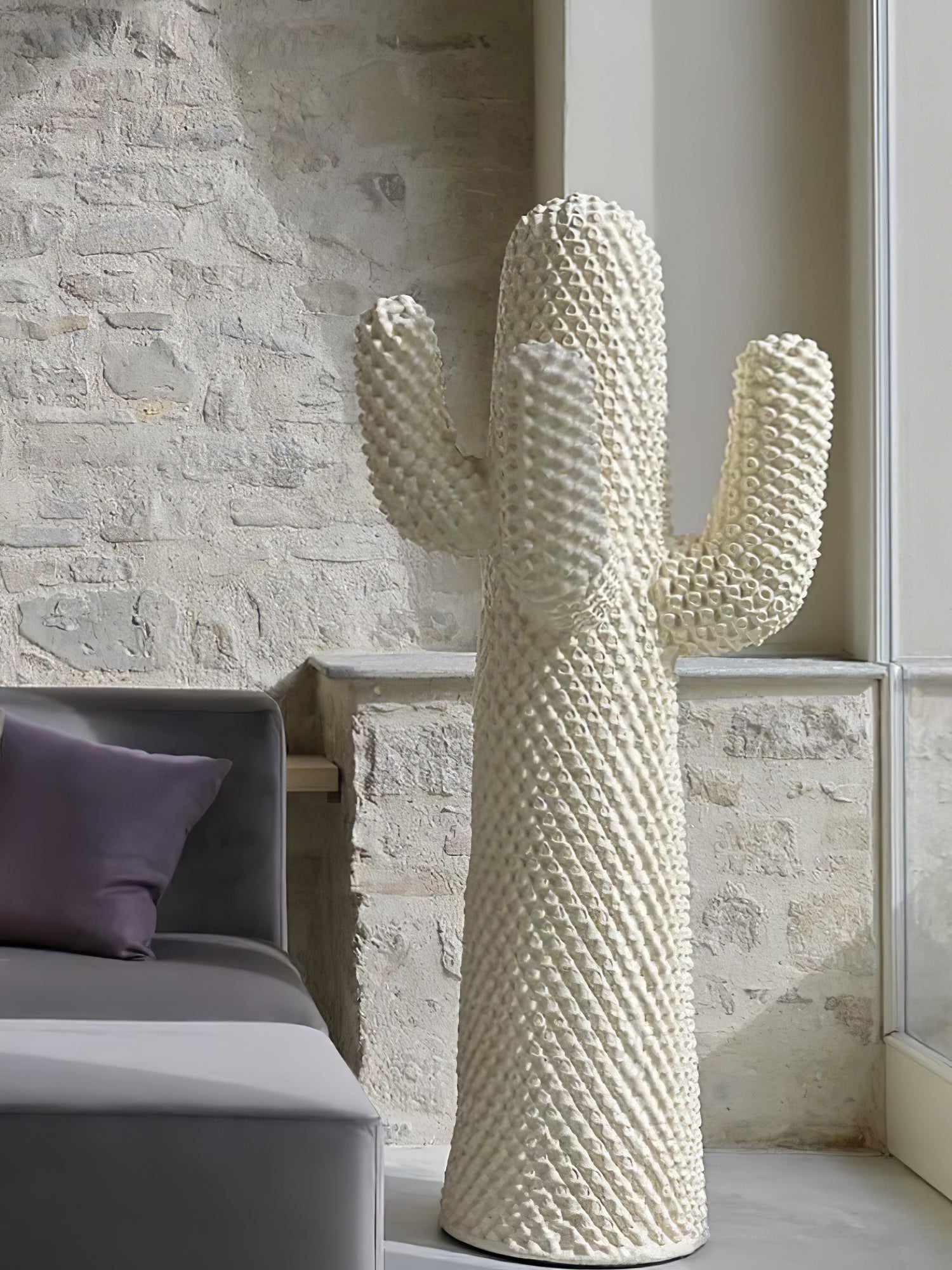 Mello Sculptural Portable Lamp Cactus Coat Rack