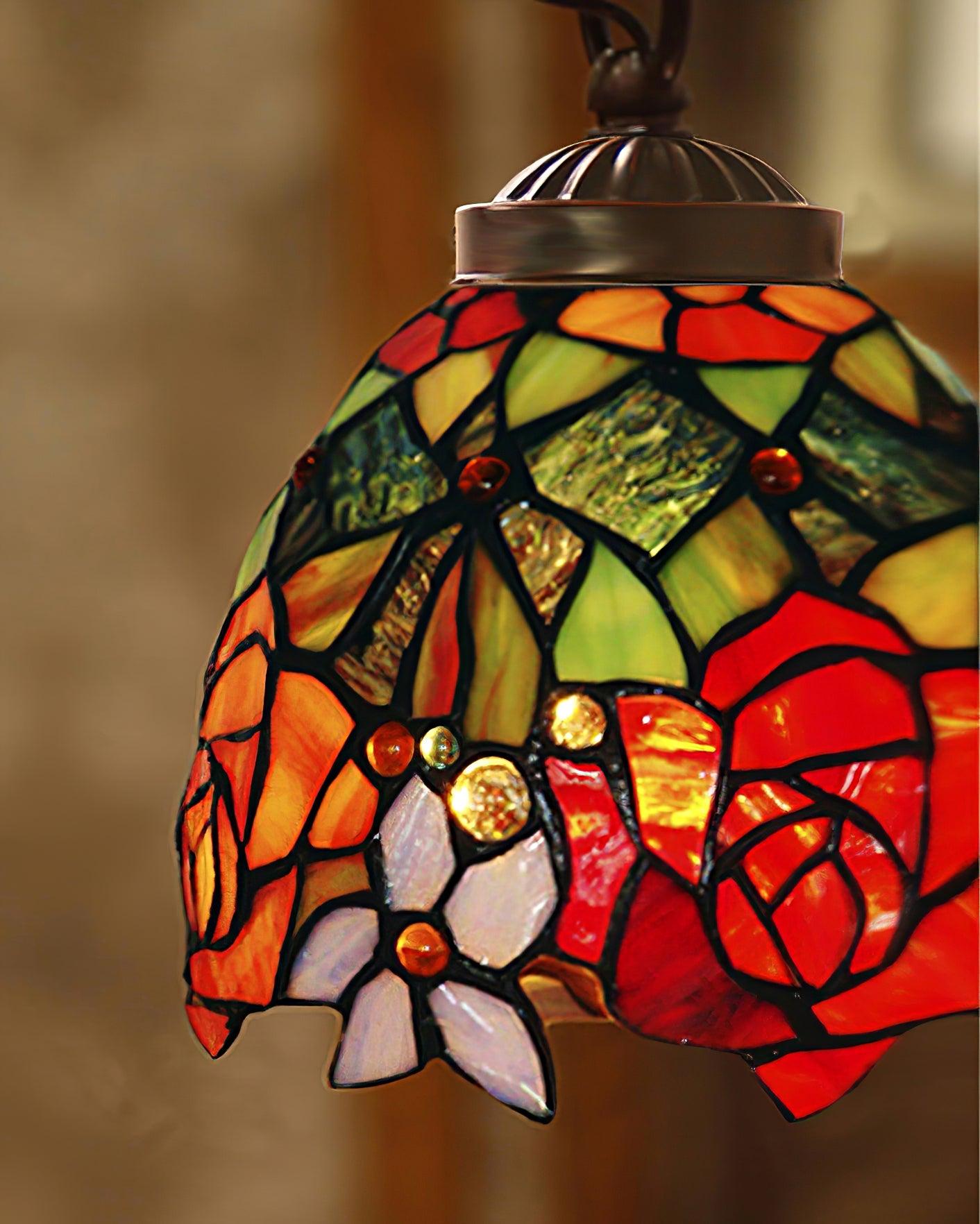 Cal Lighting Cotulla Tiffany Table Lamp 9.8