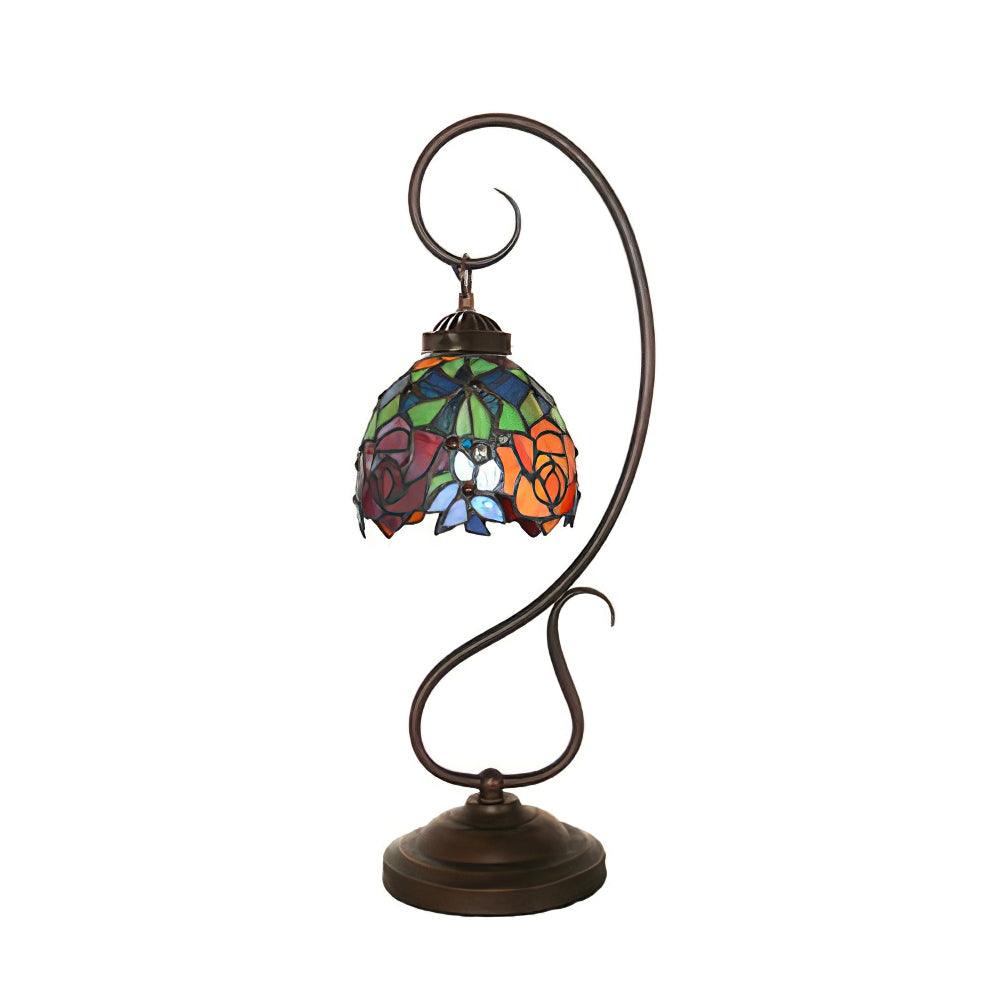 Cal Lighting Cotulla Tiffany Table Lamp 9.8