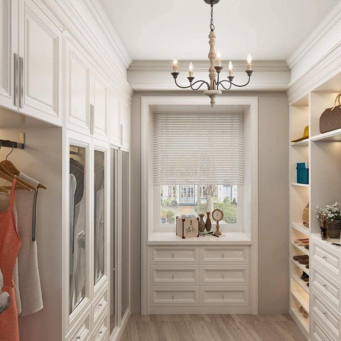 Candlestick Farmhouse Chandelier