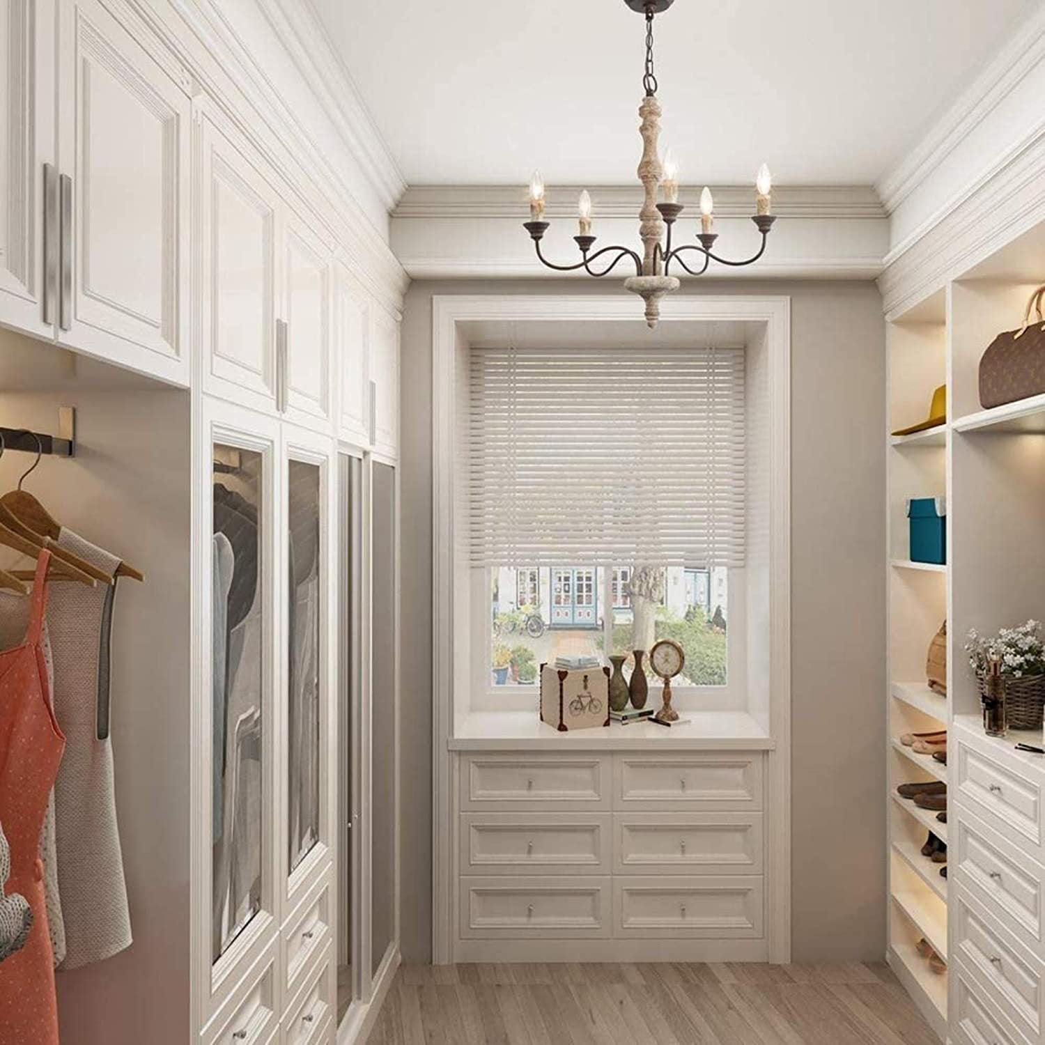 Candlestick Farmhouse Chandelier