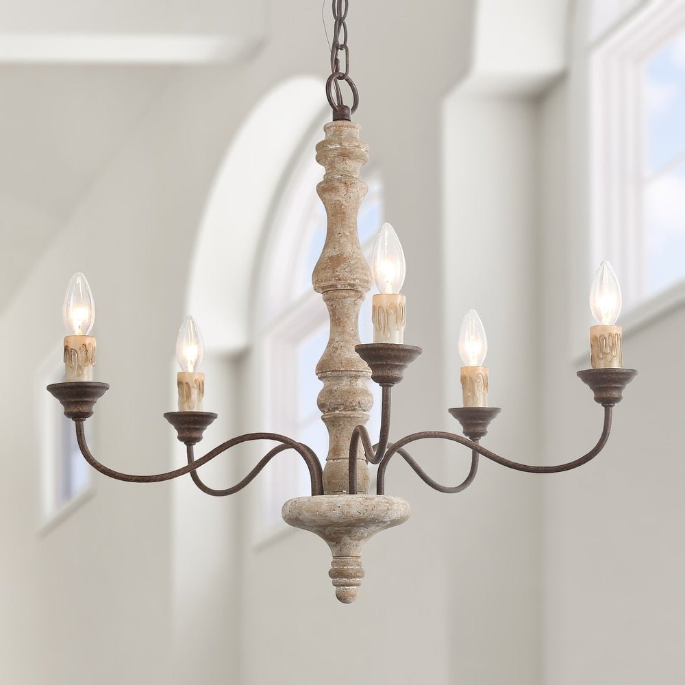 Candlestick Farmhouse Chandelier