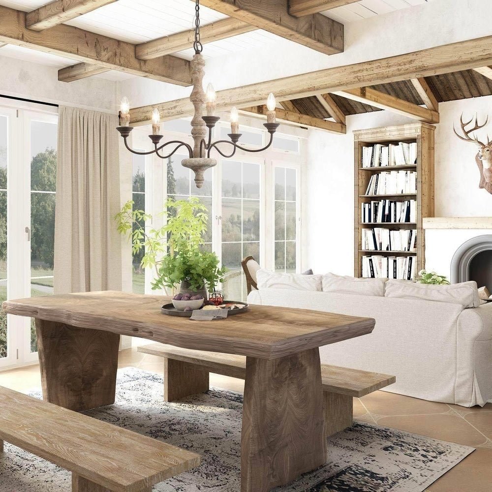 Candlestick Farmhouse Chandelier