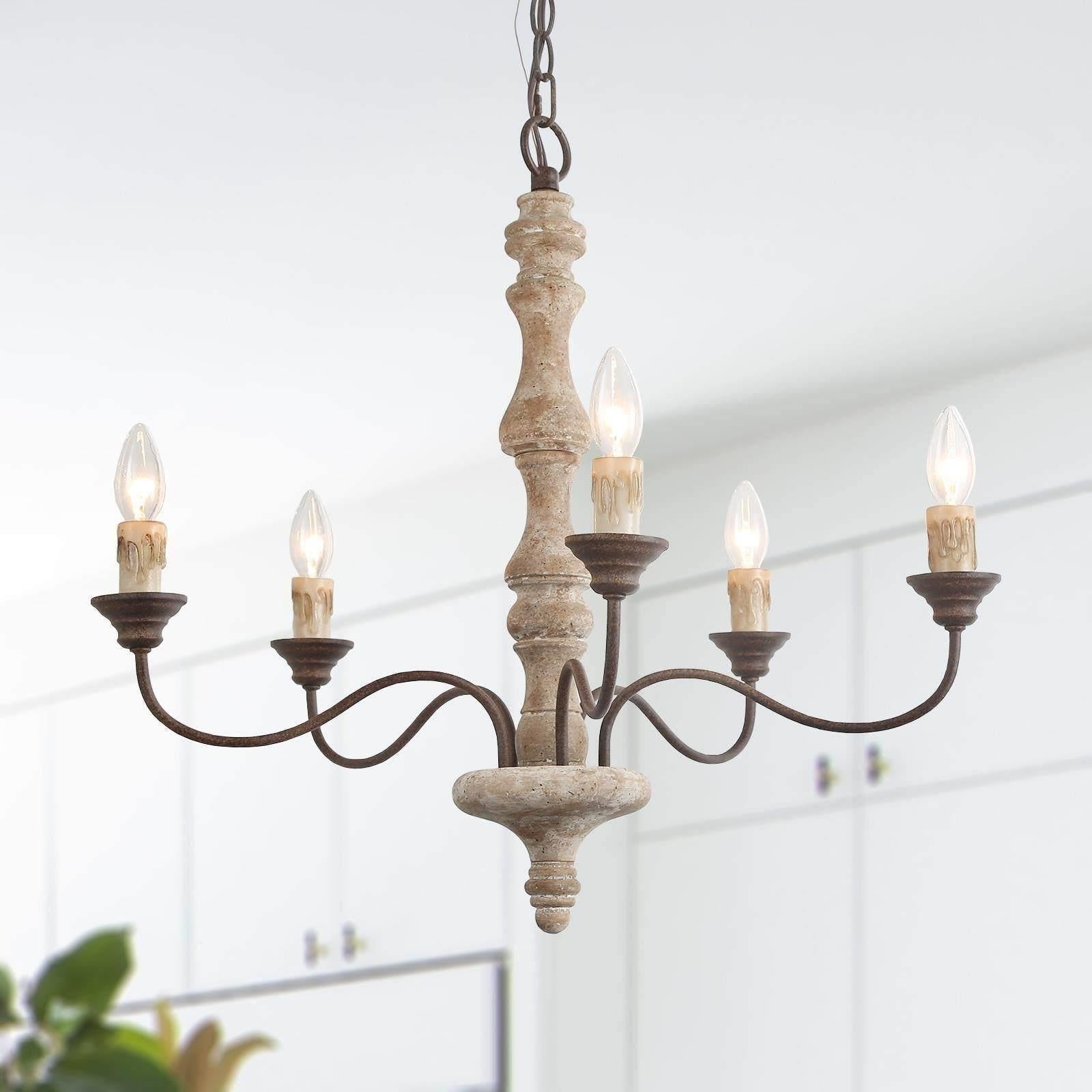 Candlestick Farmhouse Chandelier