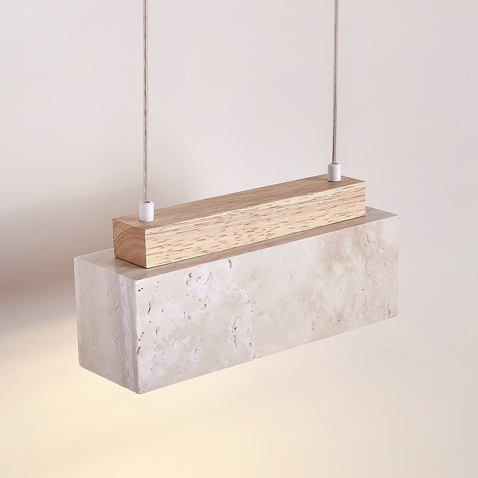 Close-up angle of Canyon Crest Pendant Lamp showing form and material detail