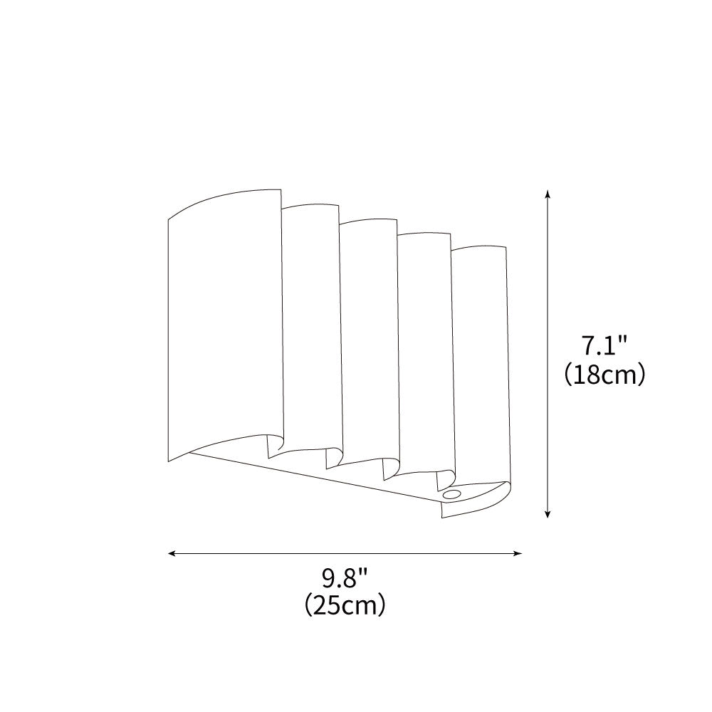 Cascade Wall Lamp 9.8