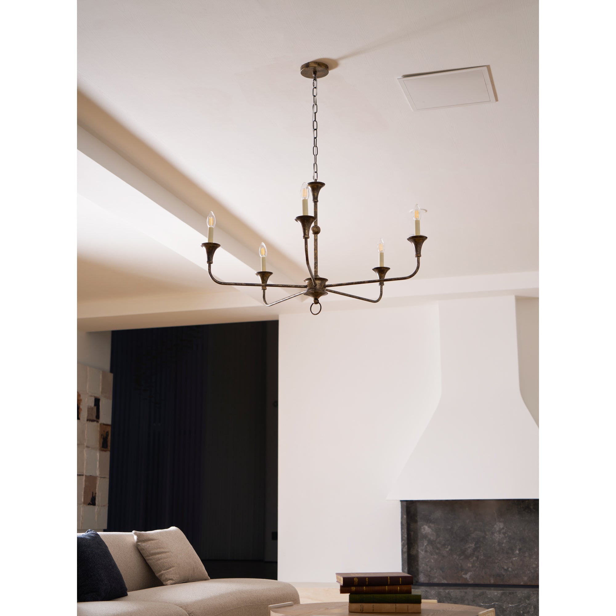 Elara Candle Chandelier detail view 105