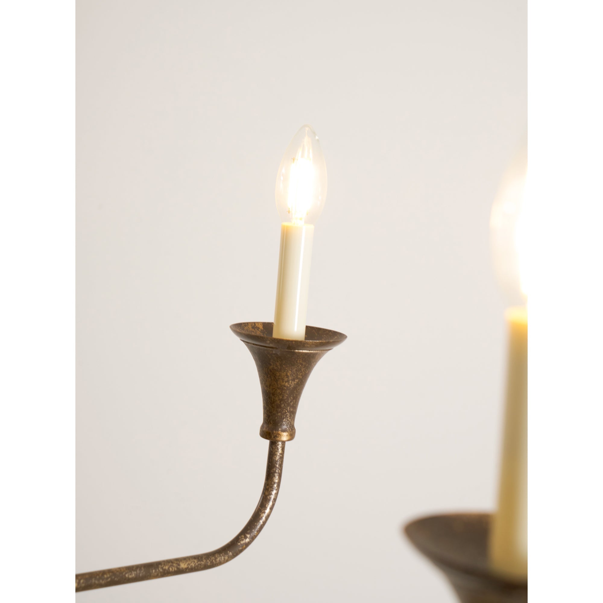 Elara Candle Chandelier detail view 92