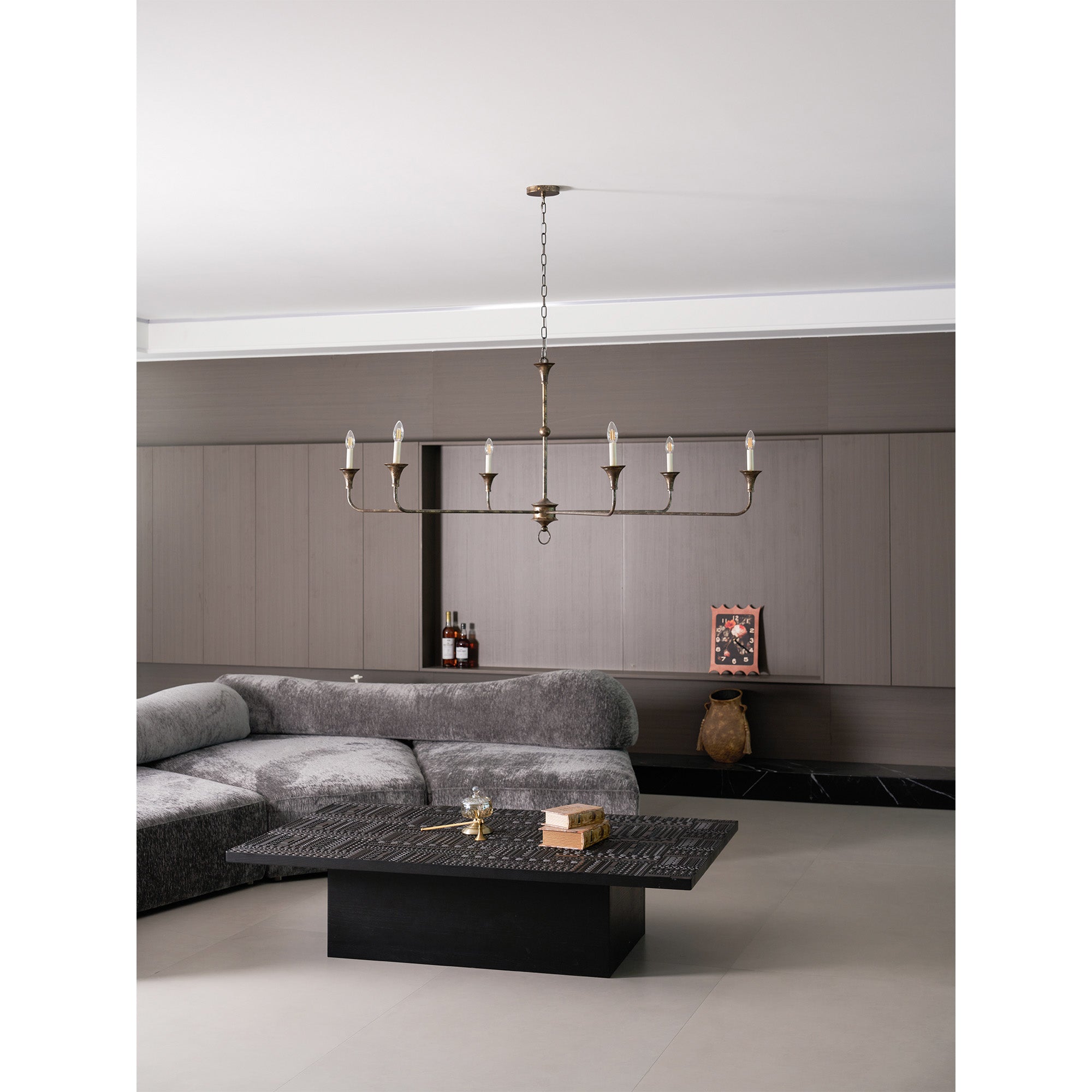 Elara Candle Chandelier detail view 76