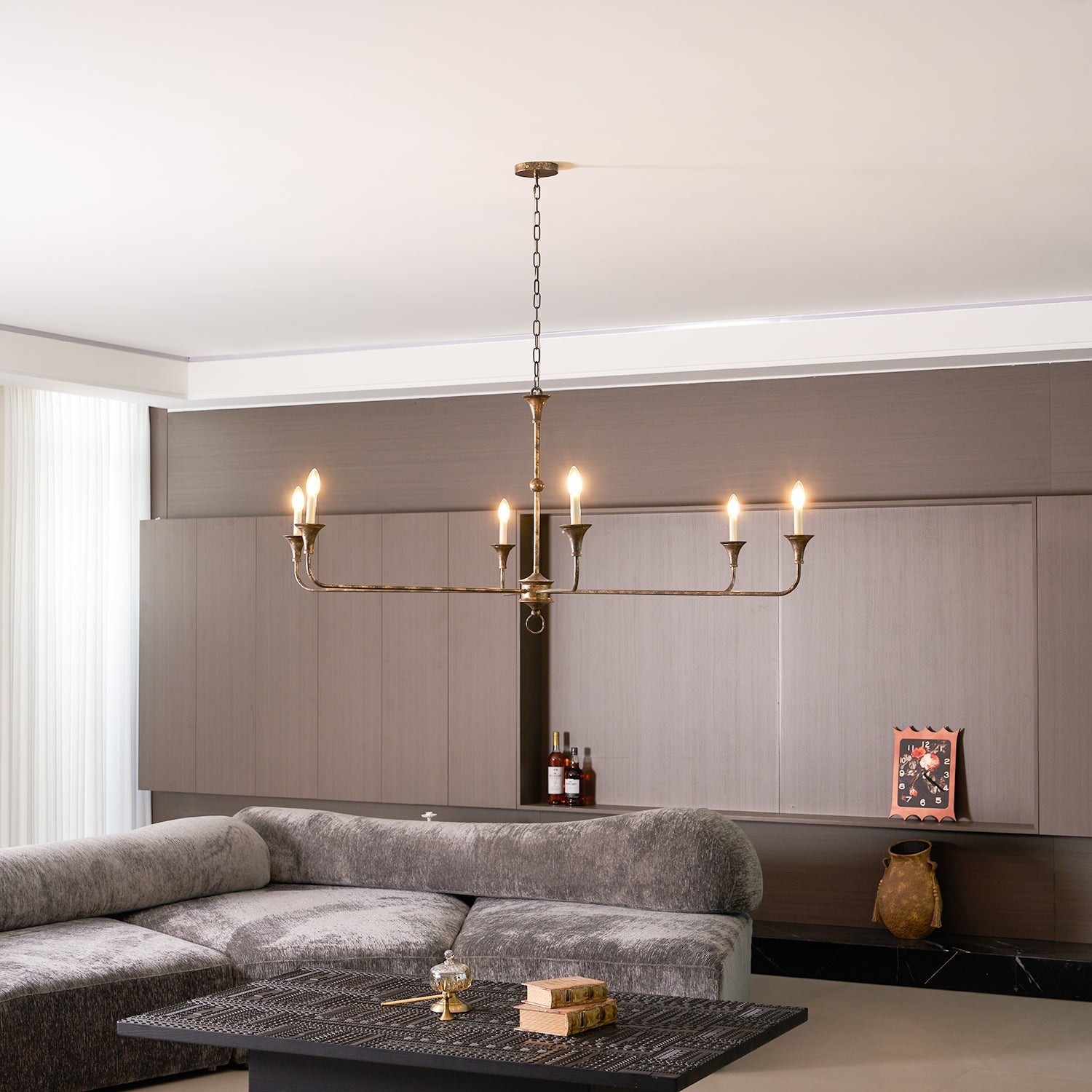Elara Candle Chandelier detail view 63