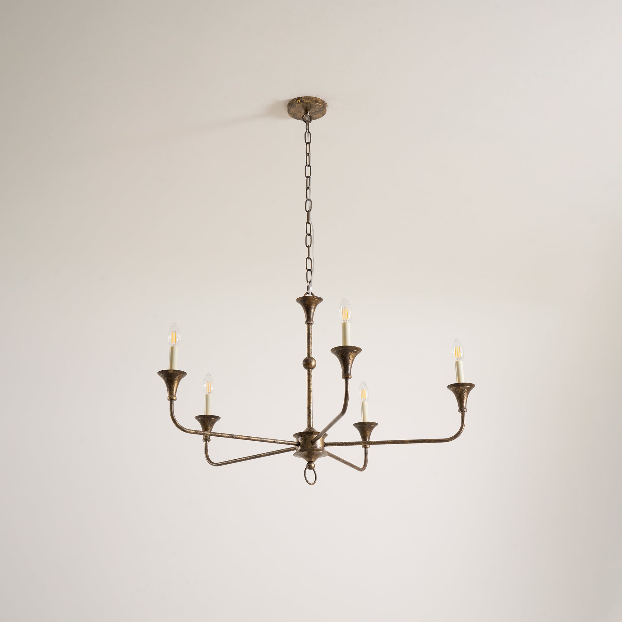 Elara Candle Chandelier detail view 93