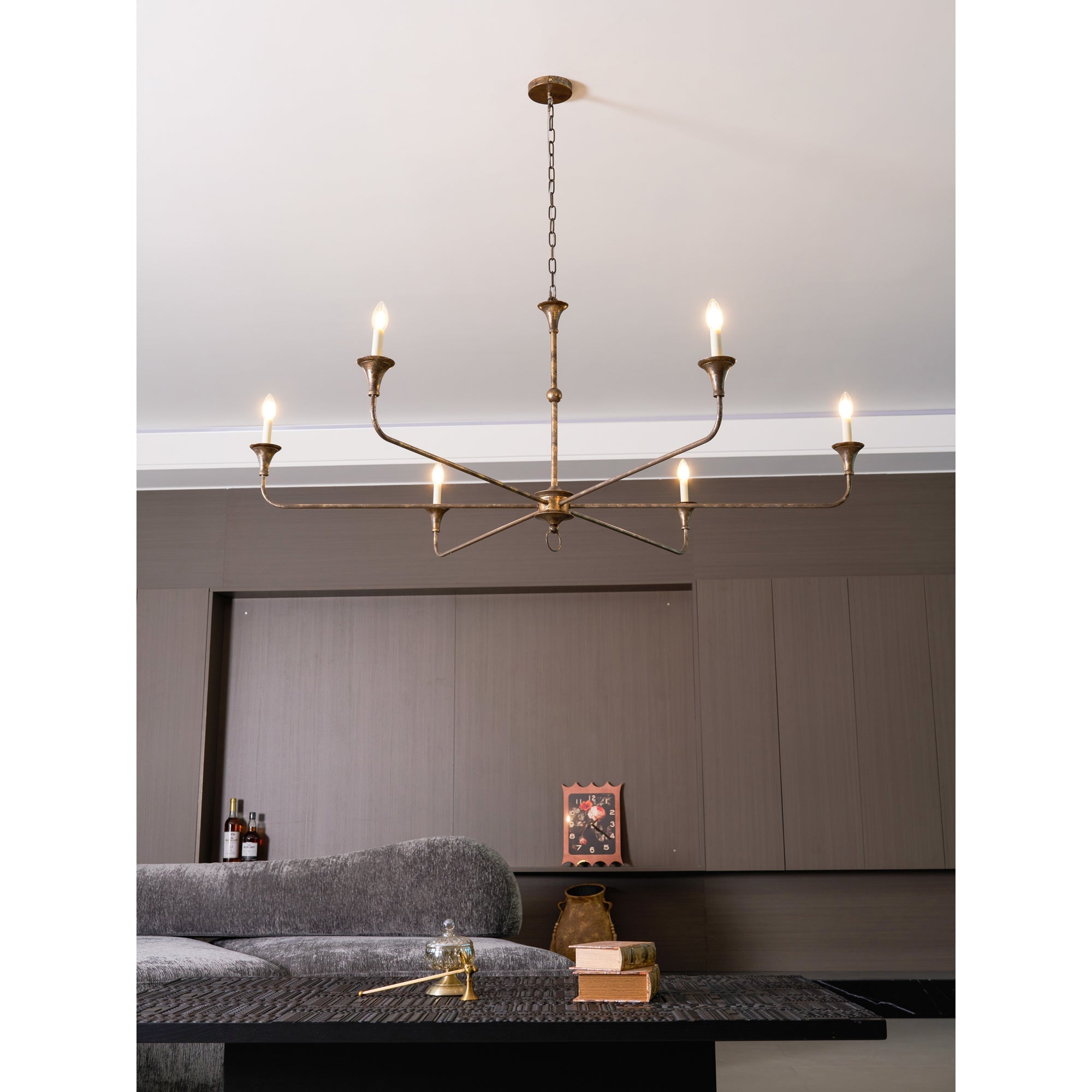 Elara Candle Chandelier detail view 67