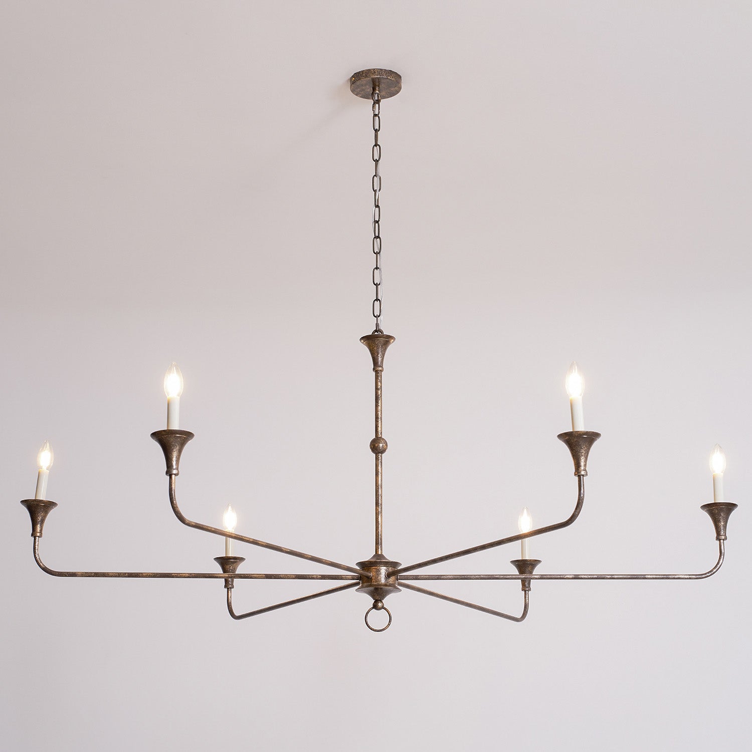 Elara Candle Chandelier detail view 82