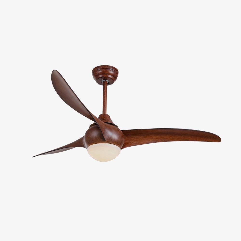Traditional Flush Mount Light Ceiling Fan