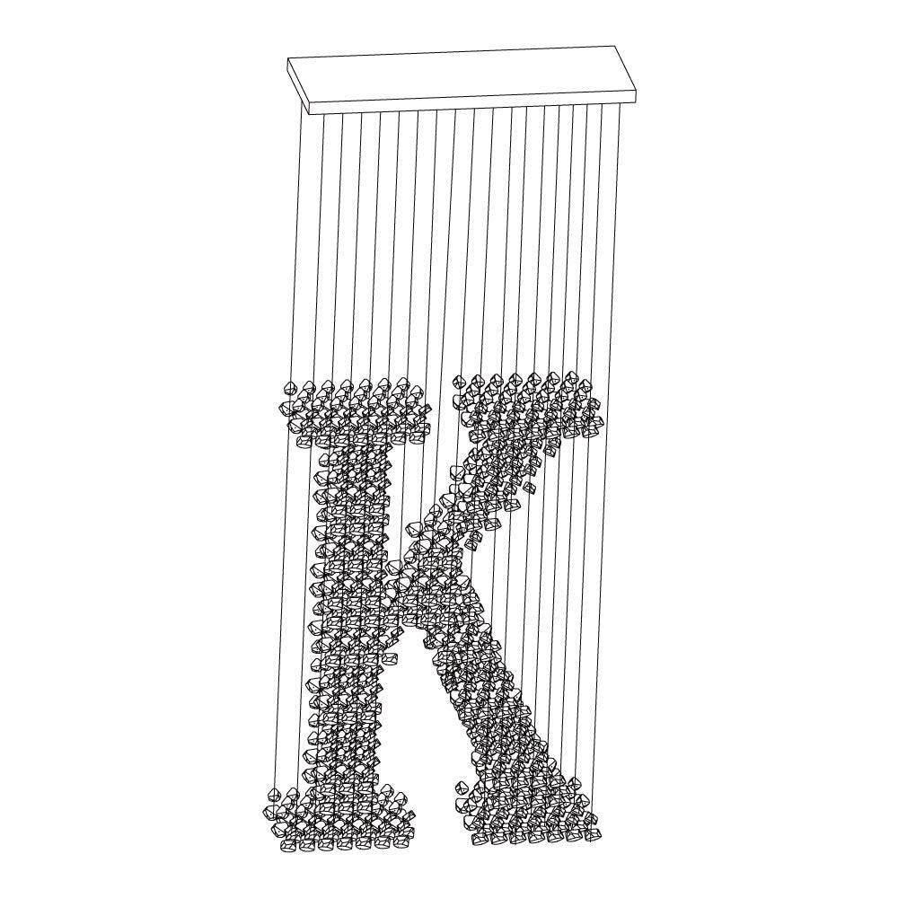 Charcoal Chandelier K