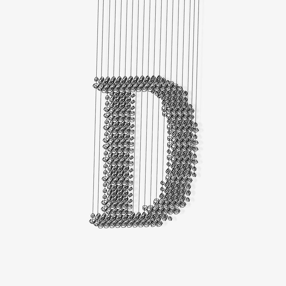 Charcoal Chandelier D