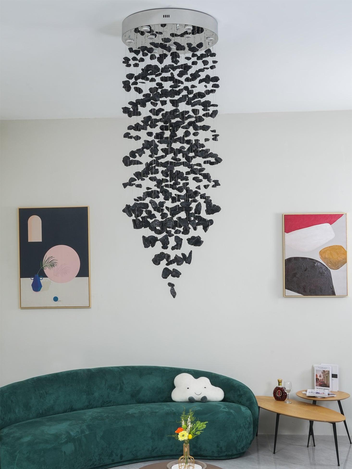 Charcoal Chandelier M to R