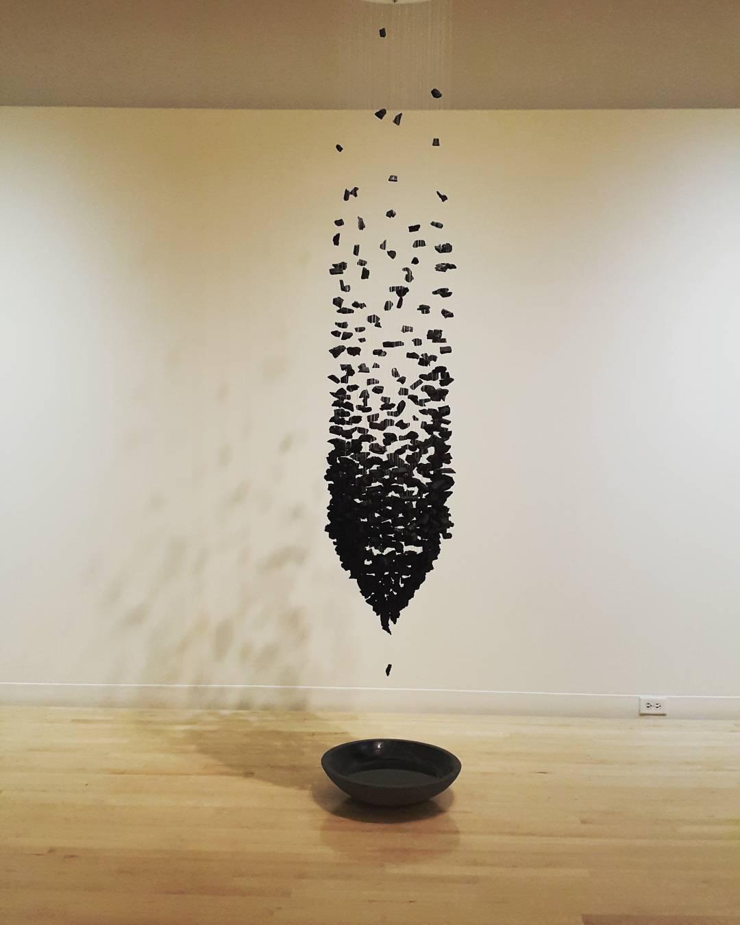 Charcoal Chandelier