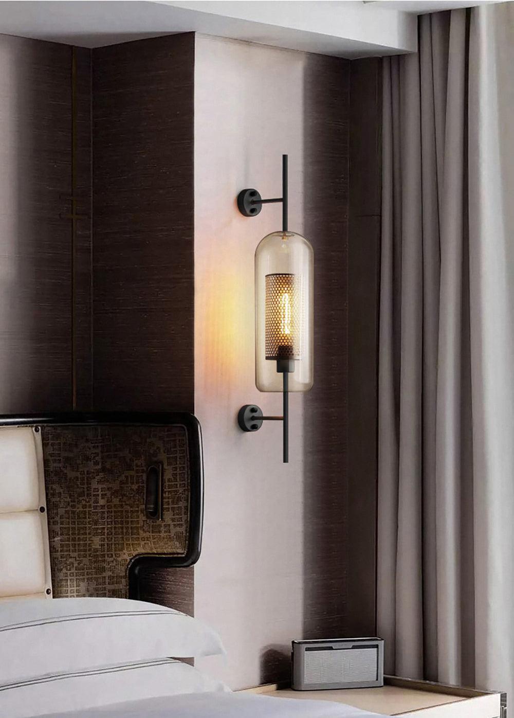 Chiswick Glass Wall Light, Hardwired Wall Sconce, detail 39