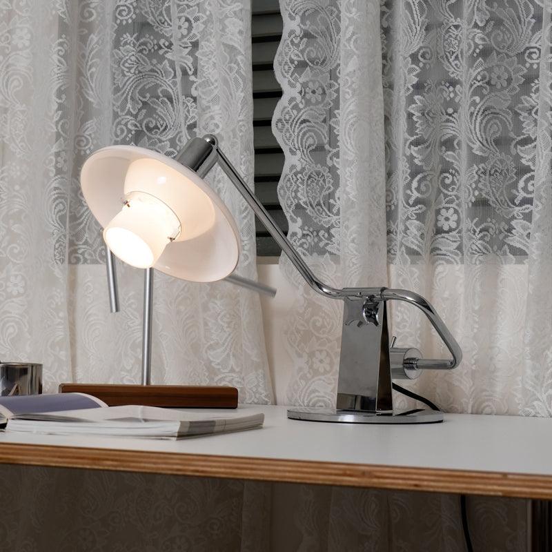 Chrome Piano Table Lamp 7.9