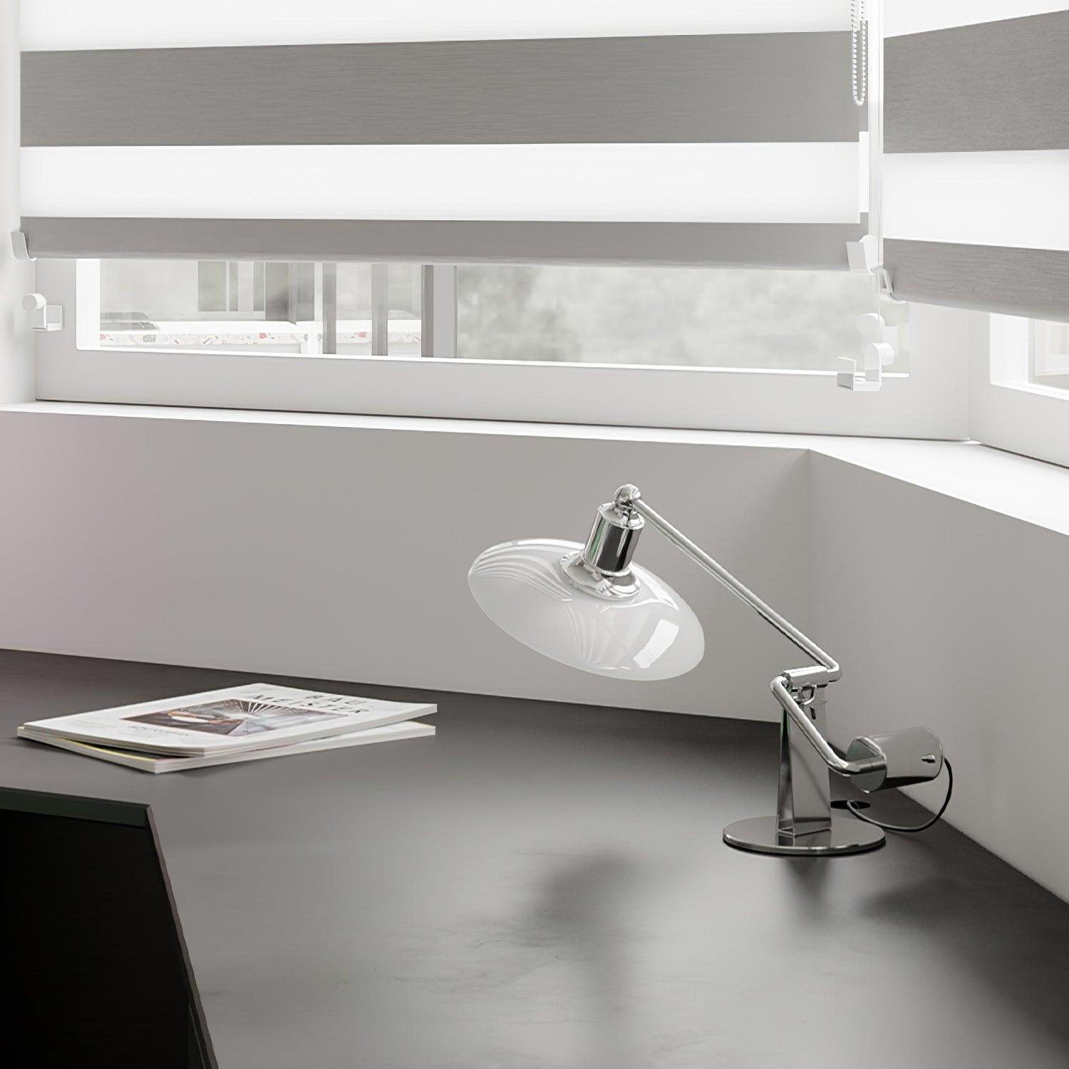 Chrome Piano Table Lamp 7.9
