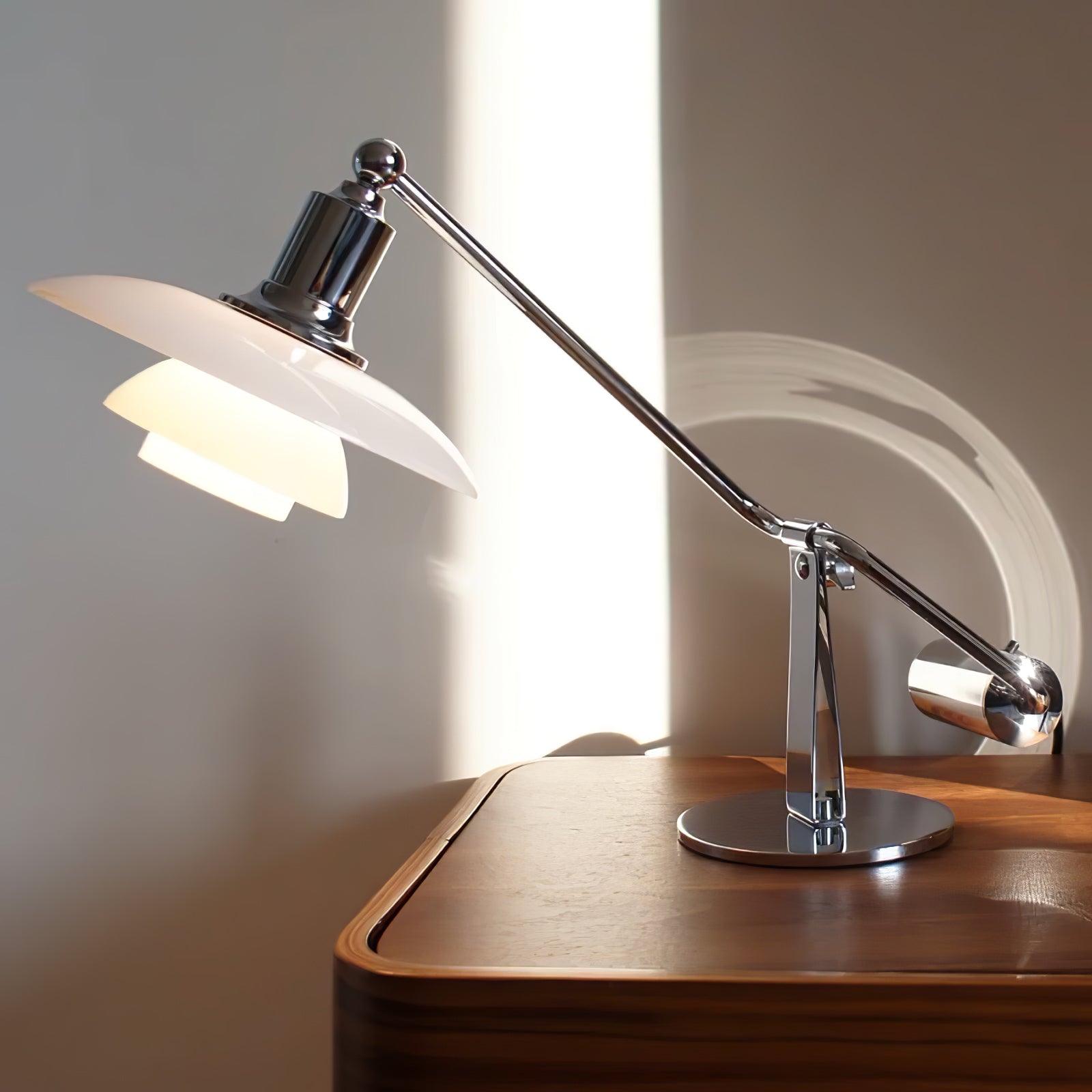 Chrome Piano Table Lamp 7.9
