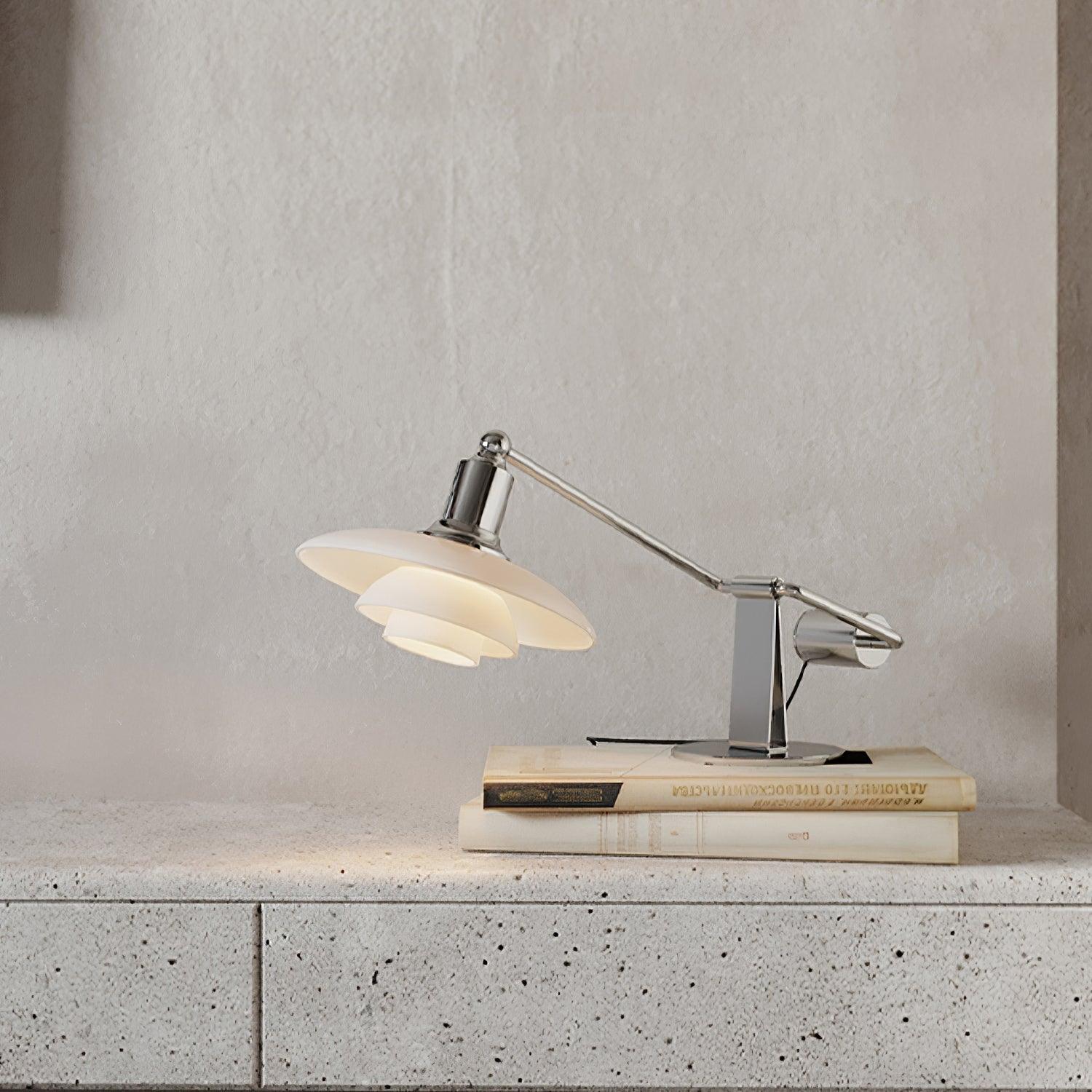Chrome Piano Table Lamp 7.9