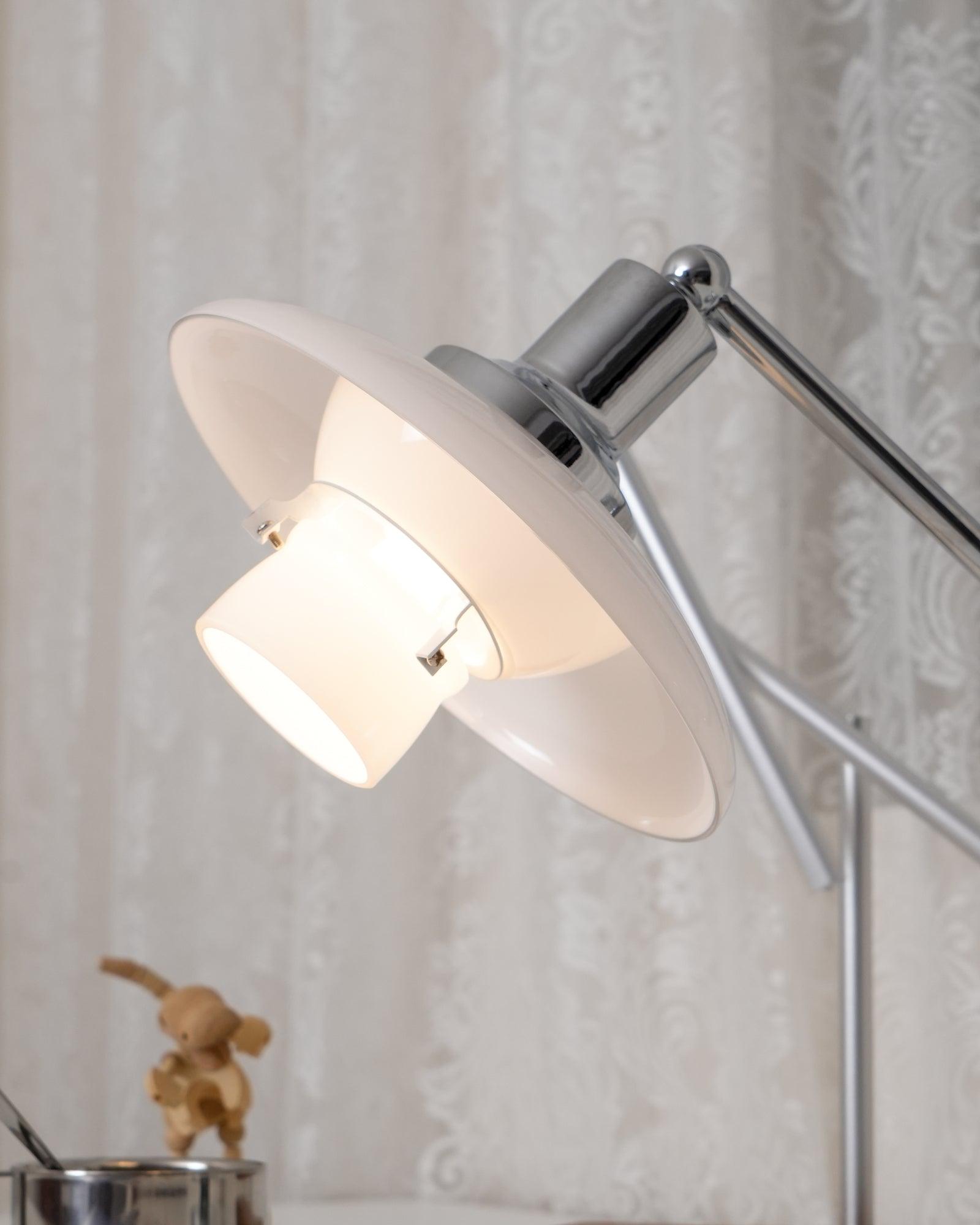 Chrome Piano Table Lamp 7.9