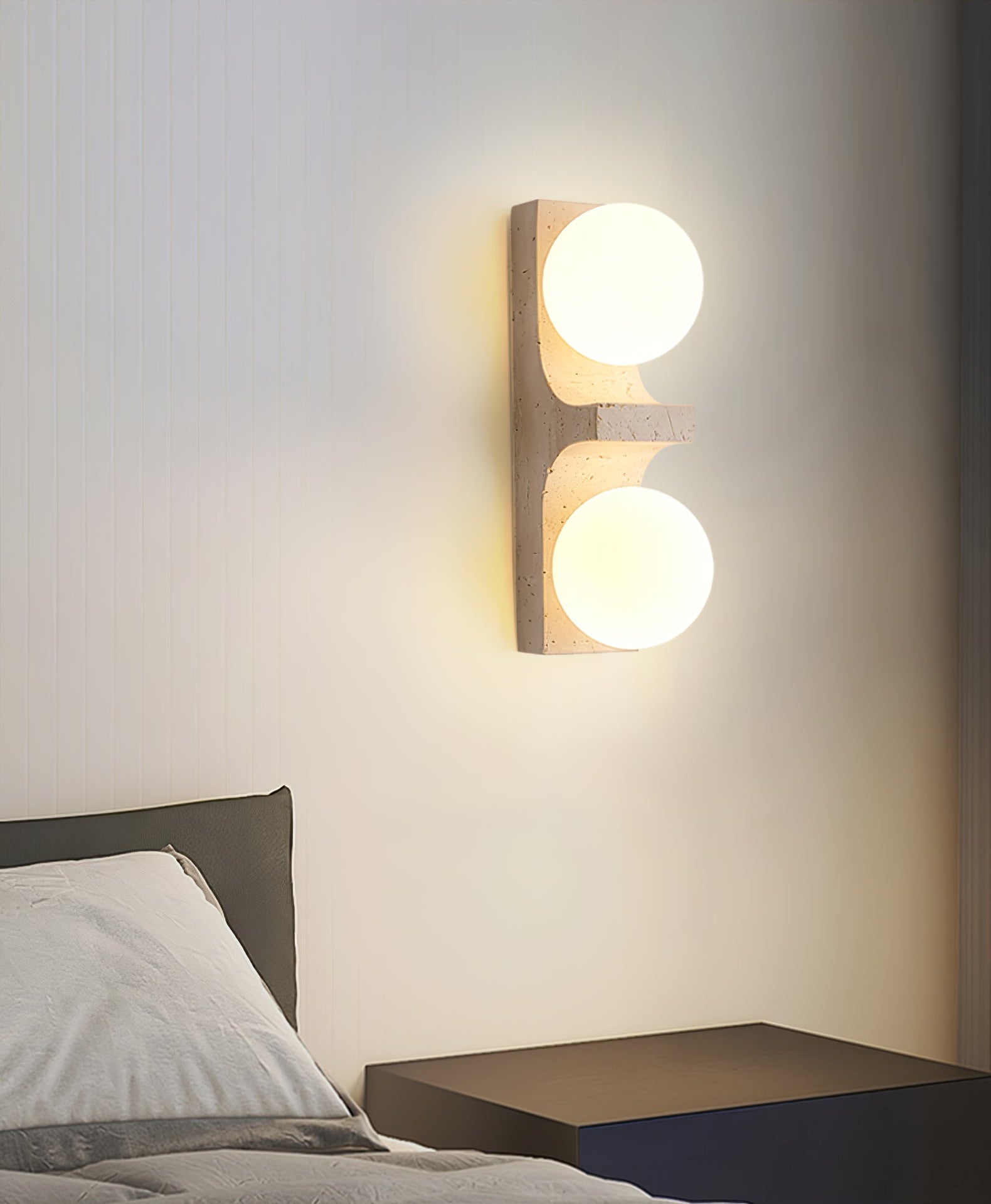 Cirra Travertine Wall Sconce