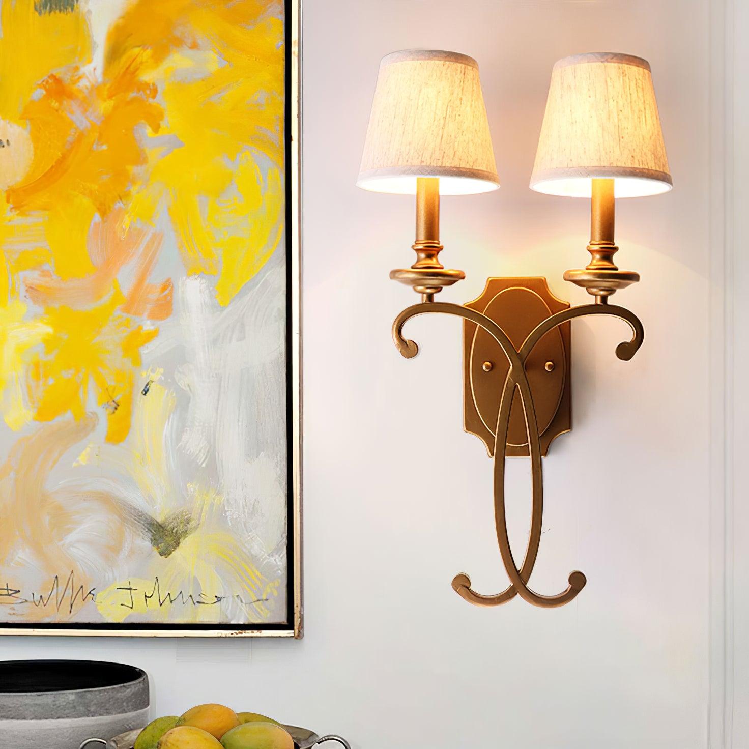 Coby Candle Wall Light 14.2