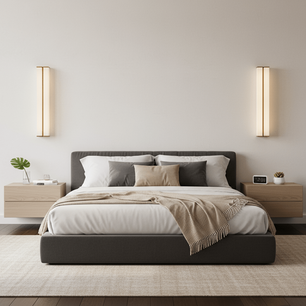 Columnar Fabric Wall Light - Wall Lamp, Hardwired Wall Sconce, detail 6
