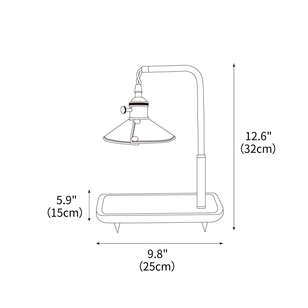 Cordero Retro Table Lamp 9.8