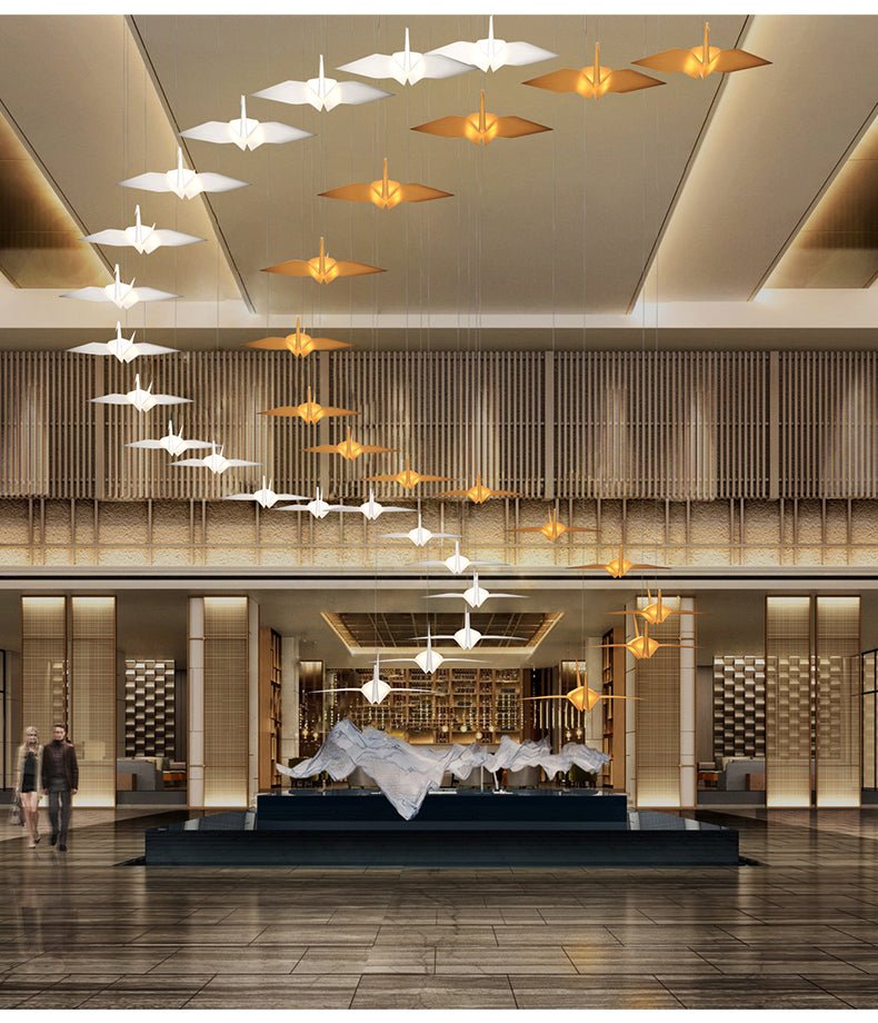 Crane Flock Chandelier