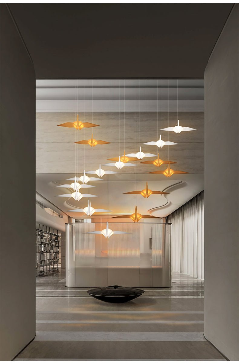 Crane Flock Chandelier