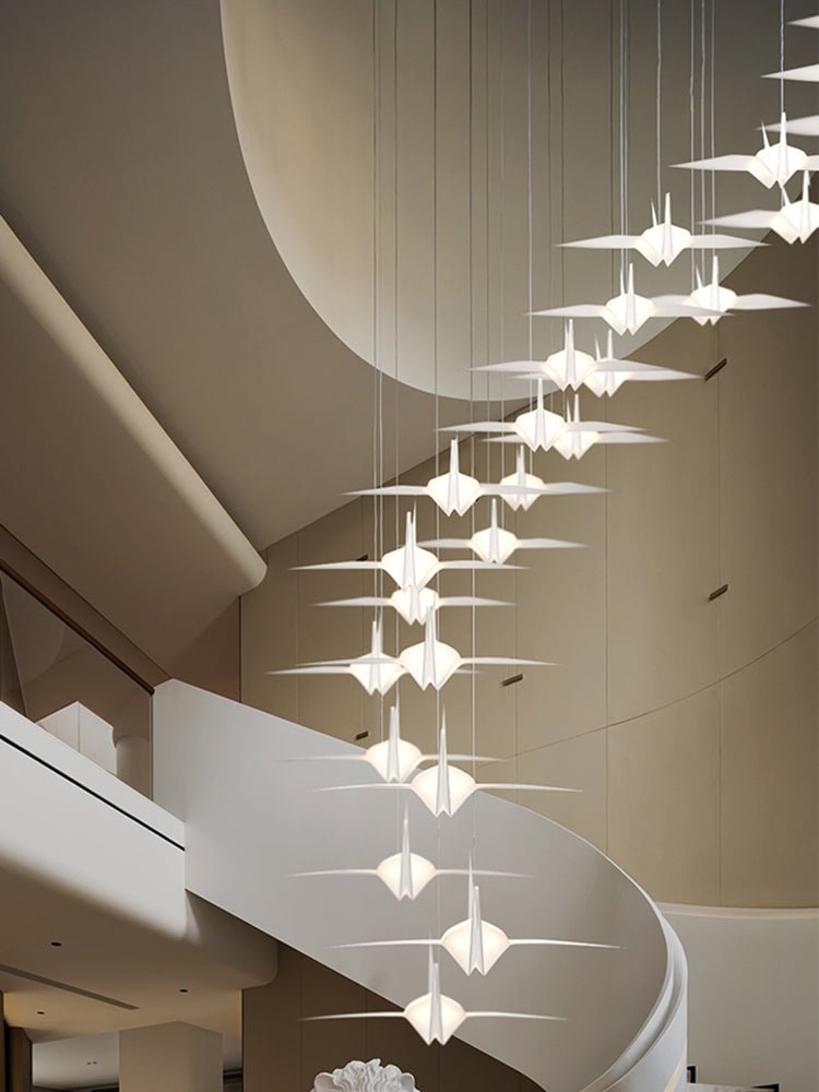 Crane Flock Chandelier