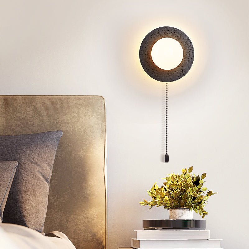 Crater Backlit Wall Sconce detail view 16