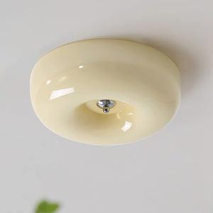 Cream Pudding Ceiling Light