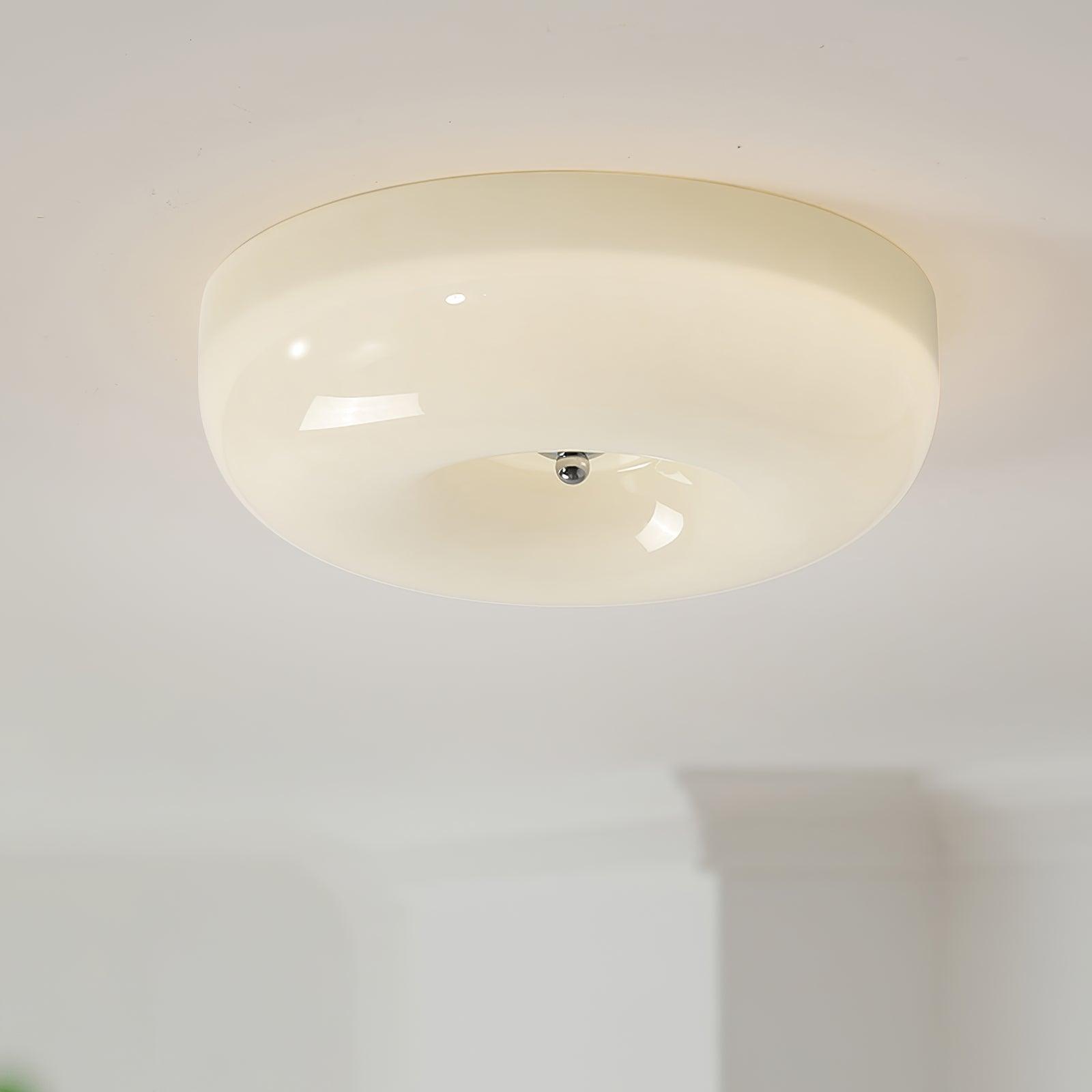 Cream Pudding Ceiling Light