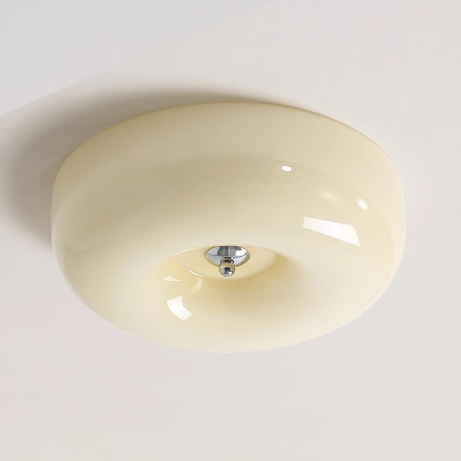 Cream Pudding Ceiling Light