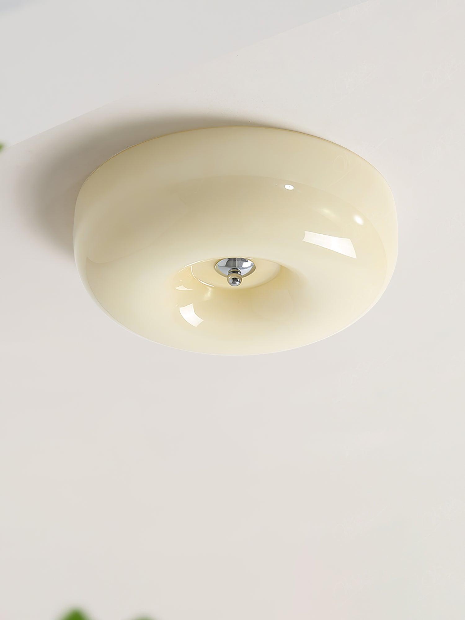Cream Pudding Ceiling Light