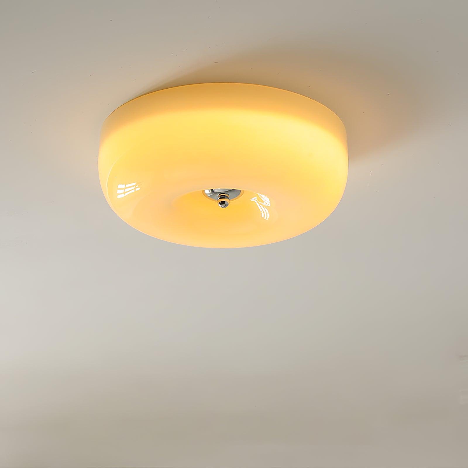 Cream Pudding Ceiling Light