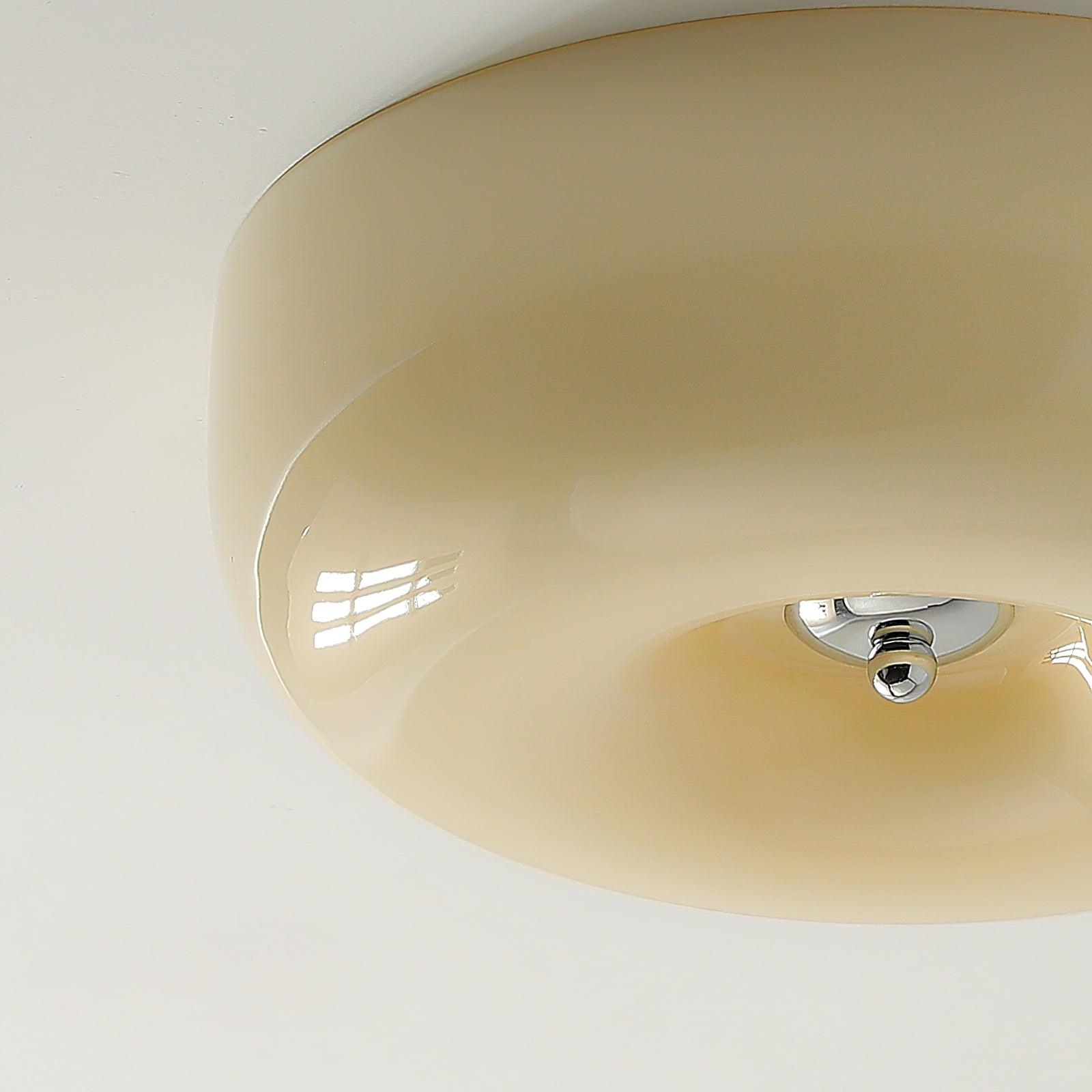 Cream Pudding Ceiling Light