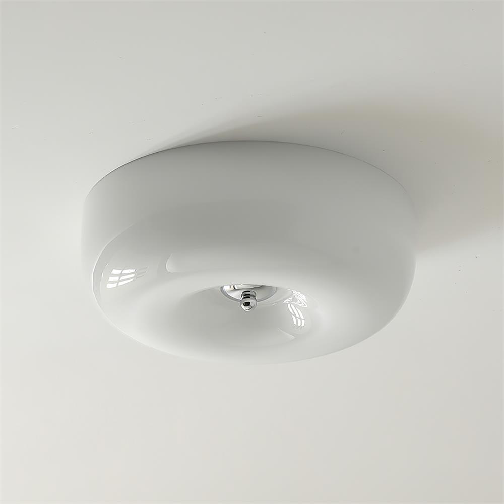 Cream Pudding Ceiling Light