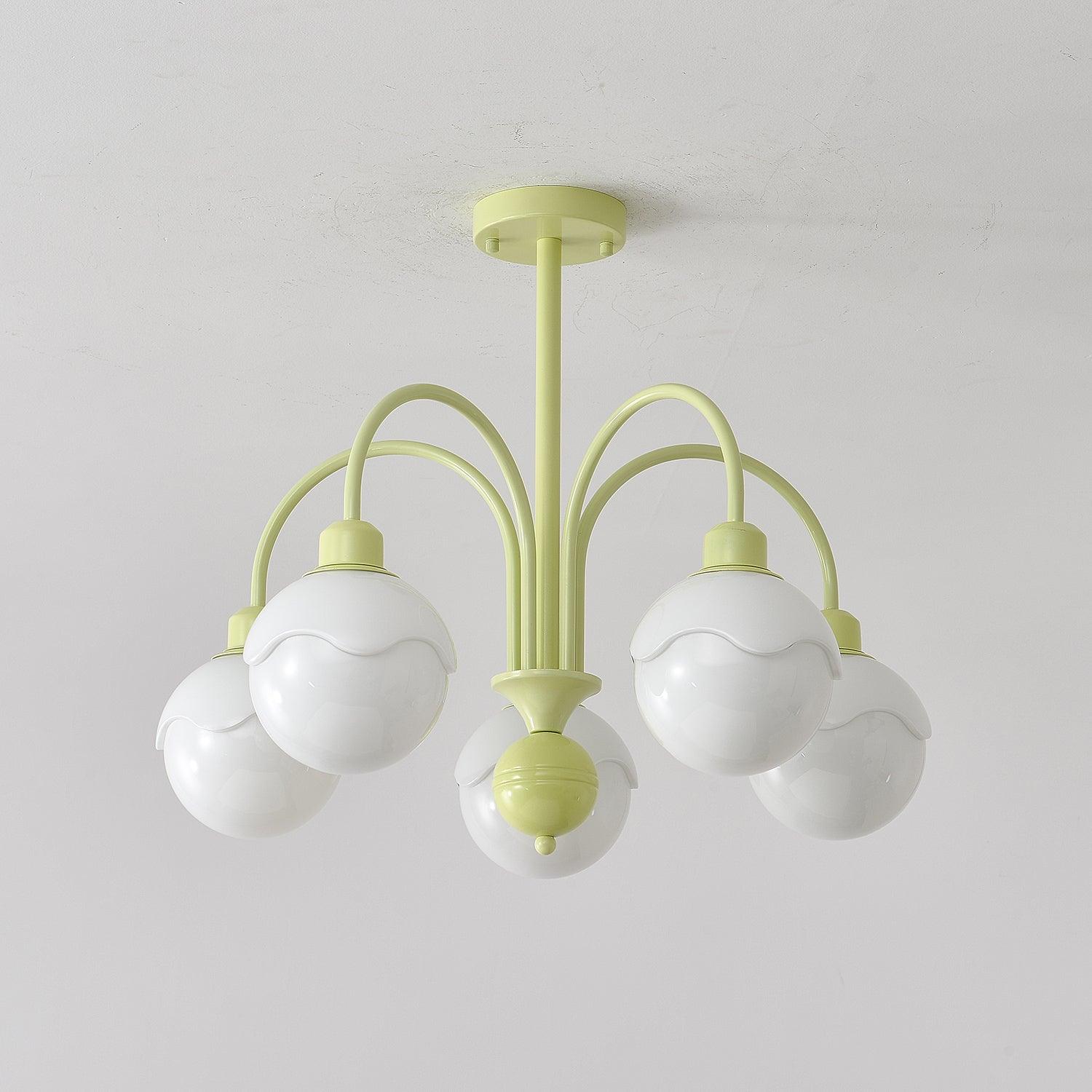 Creamy Lychee Matcha Chandelier