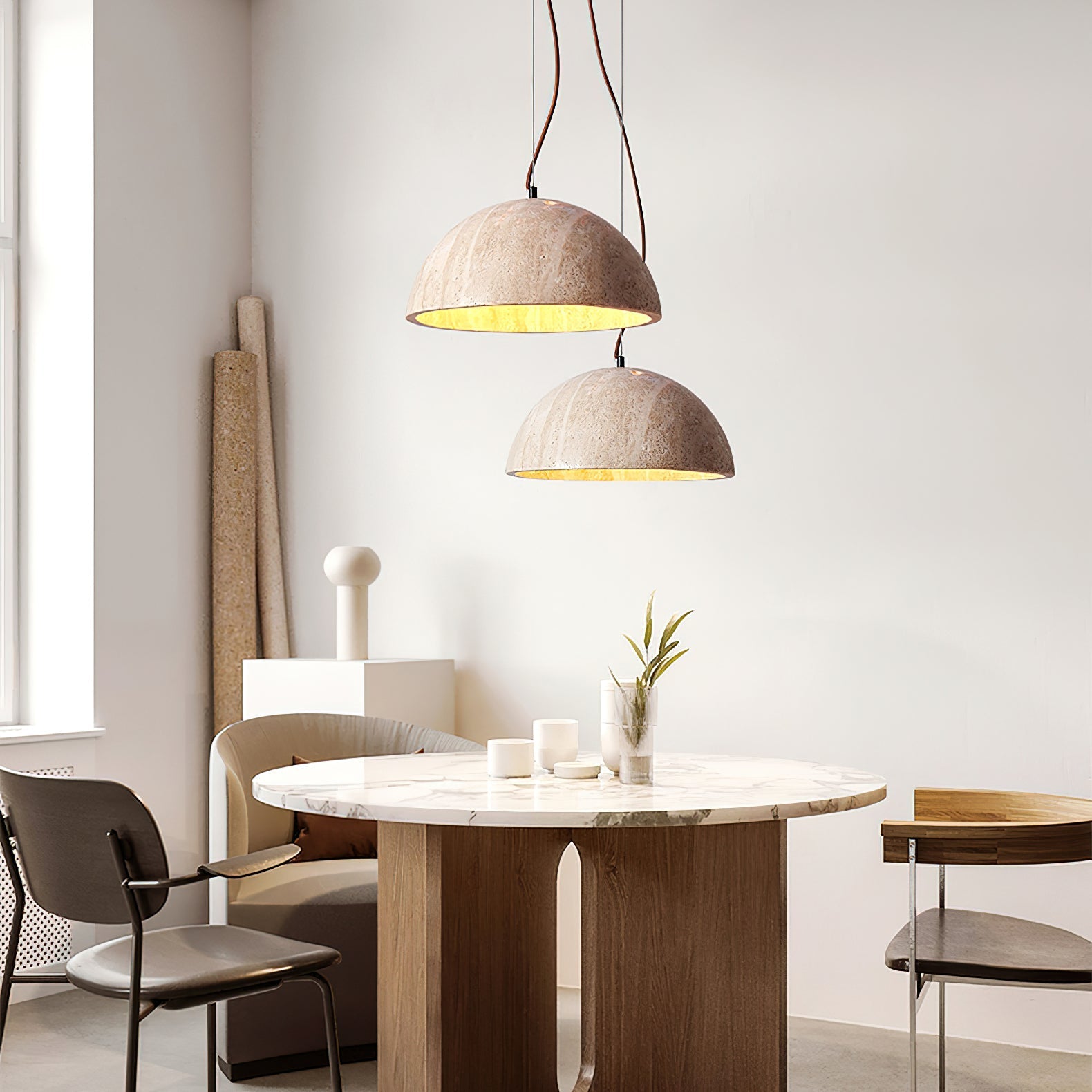 Crescent Glow Chandelier
