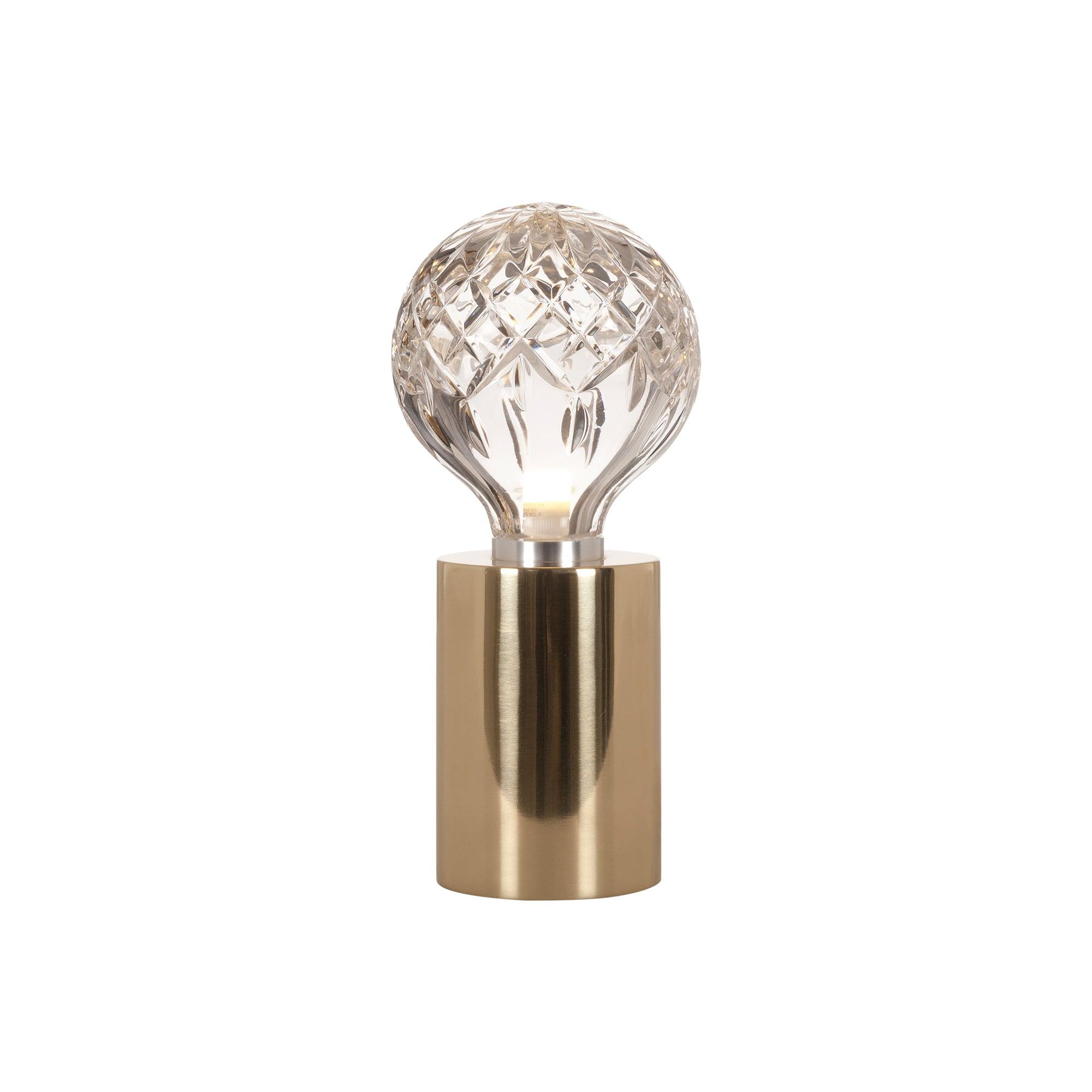 Crystal Bulb Table Lamp 3.5″