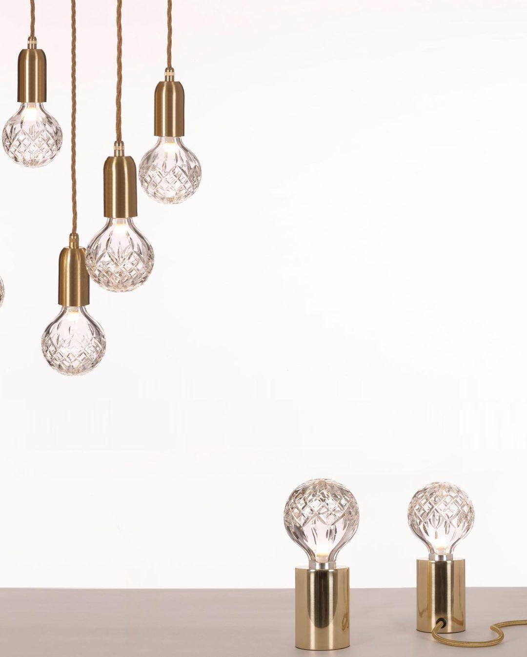 Crystal Bulb Table Lamp 3.5″