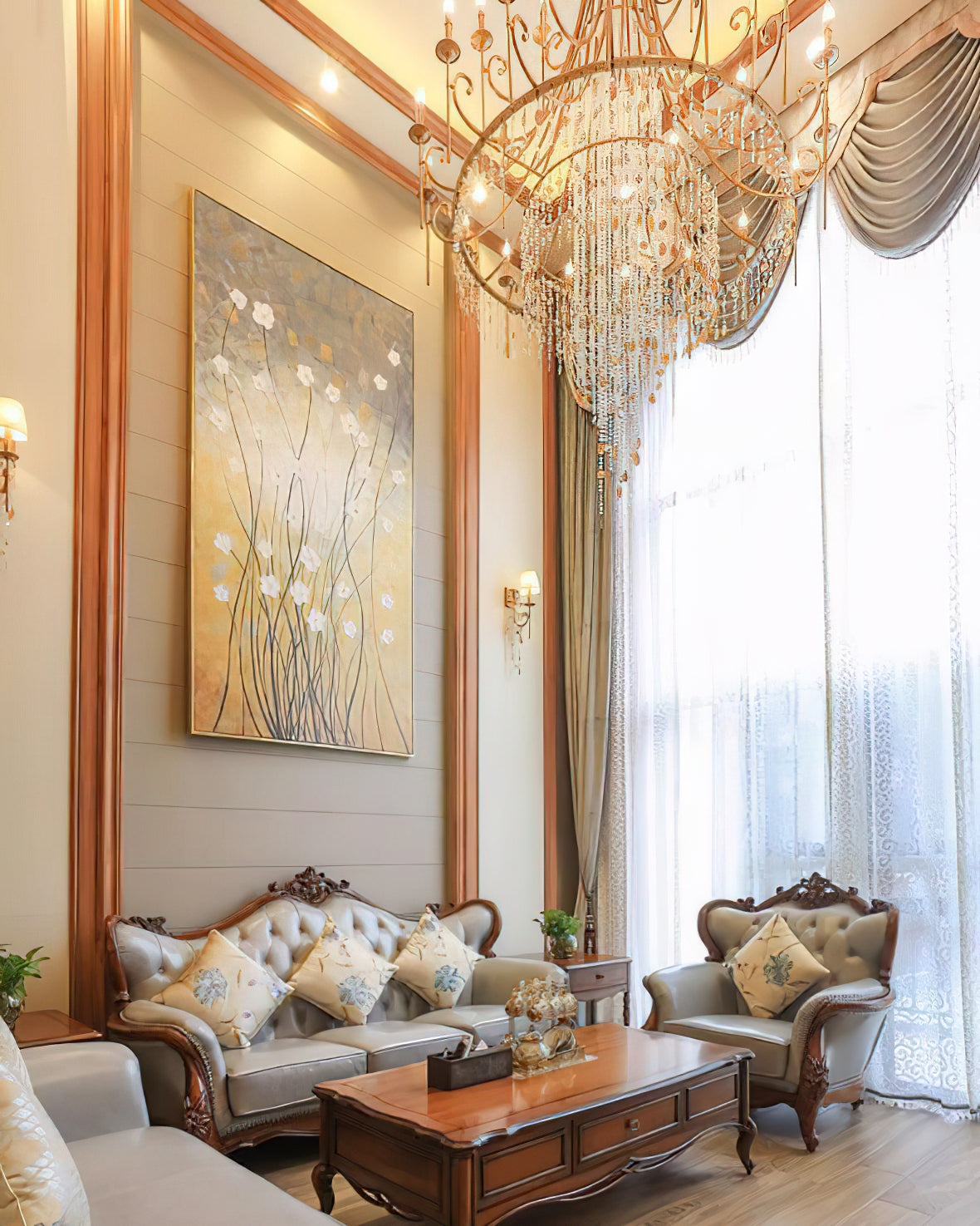 Tatum Lu x Shell Crystal Chandelier
