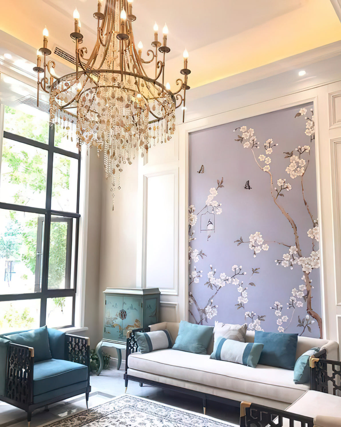 Tatum Lu x Shell Crystal Chandelier
